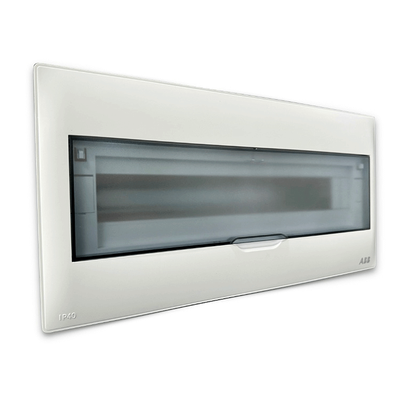 ตู้คอนซูมเมอร์ใส่เบรกเกอร์ 20 ช่อง ABB PSC120 Consumer Unit IEC IP40 Plastic Box & Cover